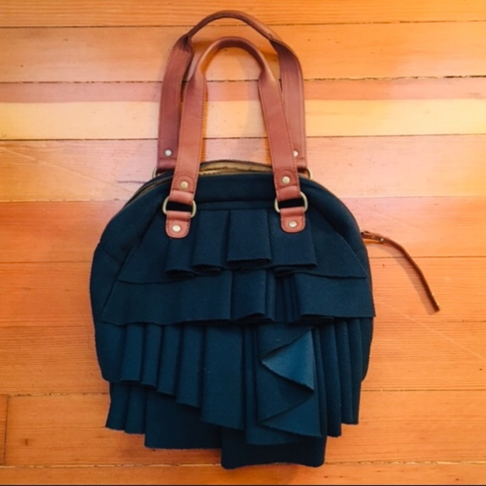 Miss Albright Tiered Ruffle Purse